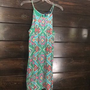 Aztec Flowy Dress